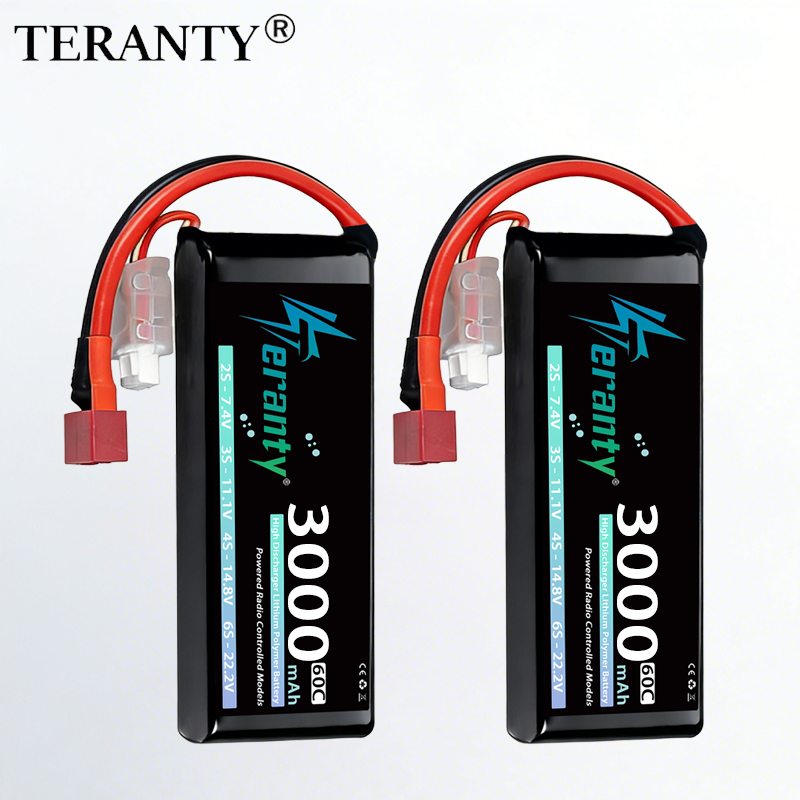 Drone Rcs - TERANTY 2S 3000mAh Lipo Battery 7.4V