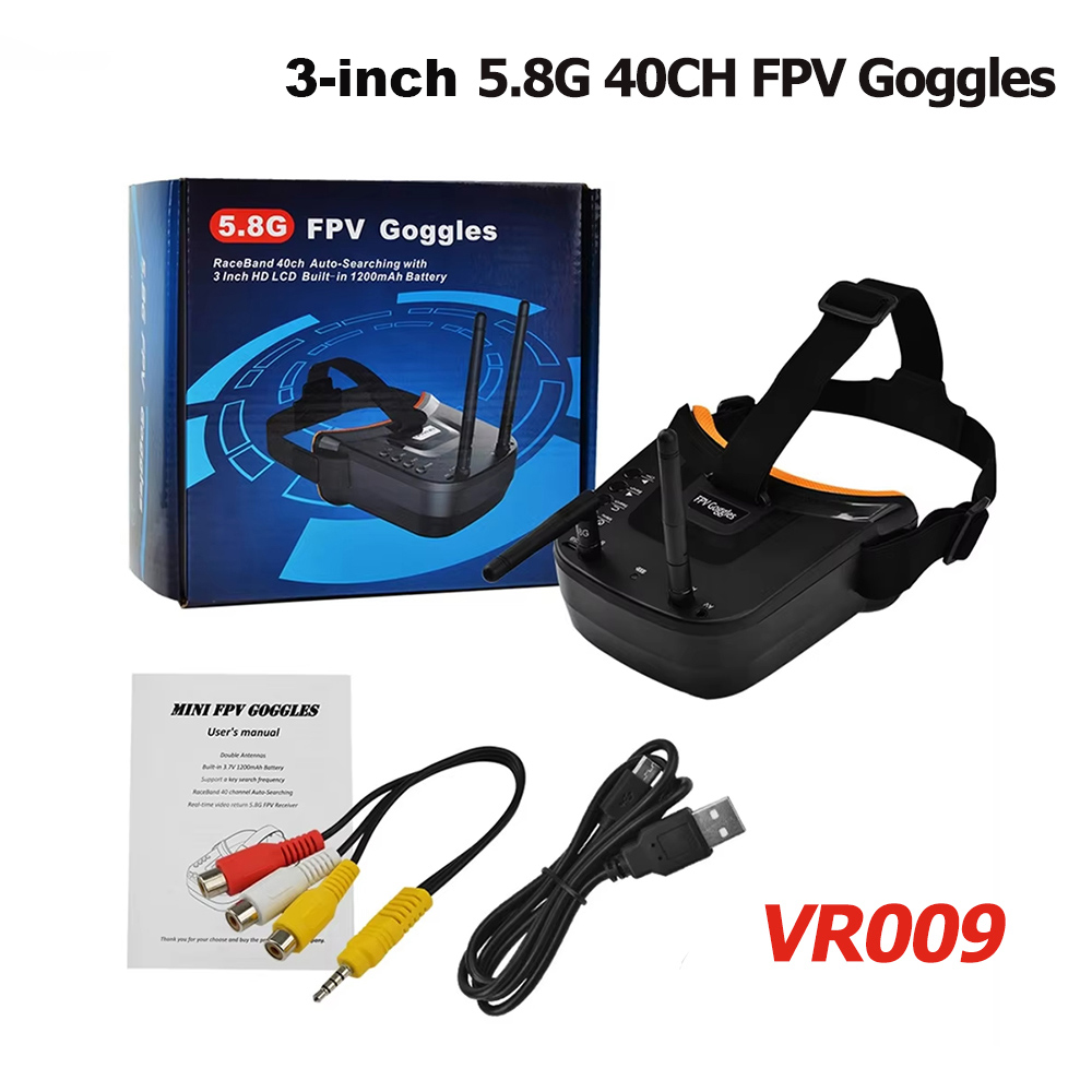 Drone Rc With Screen - VR009 FPV Video Goggles 3Inch 480*320