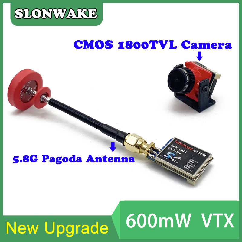5.8G 48CH 600mW adjustable VTX - Rc Airplane Drone ulasan dan harga