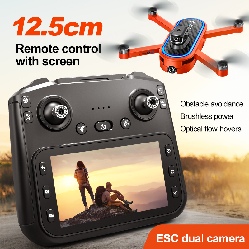 2025 S186 Drone Professional 4 - Drone Rc With Screen ulasan dan harga