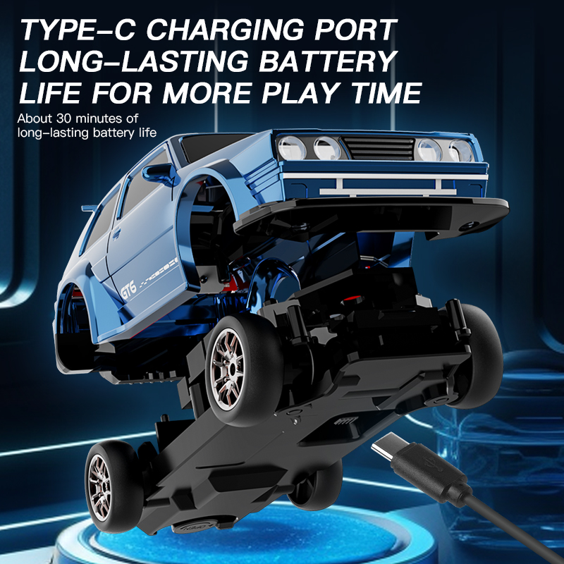 KF30 1:43 4WD RC Car With Gyro - Drone Lidi Rc ulasan dan harga