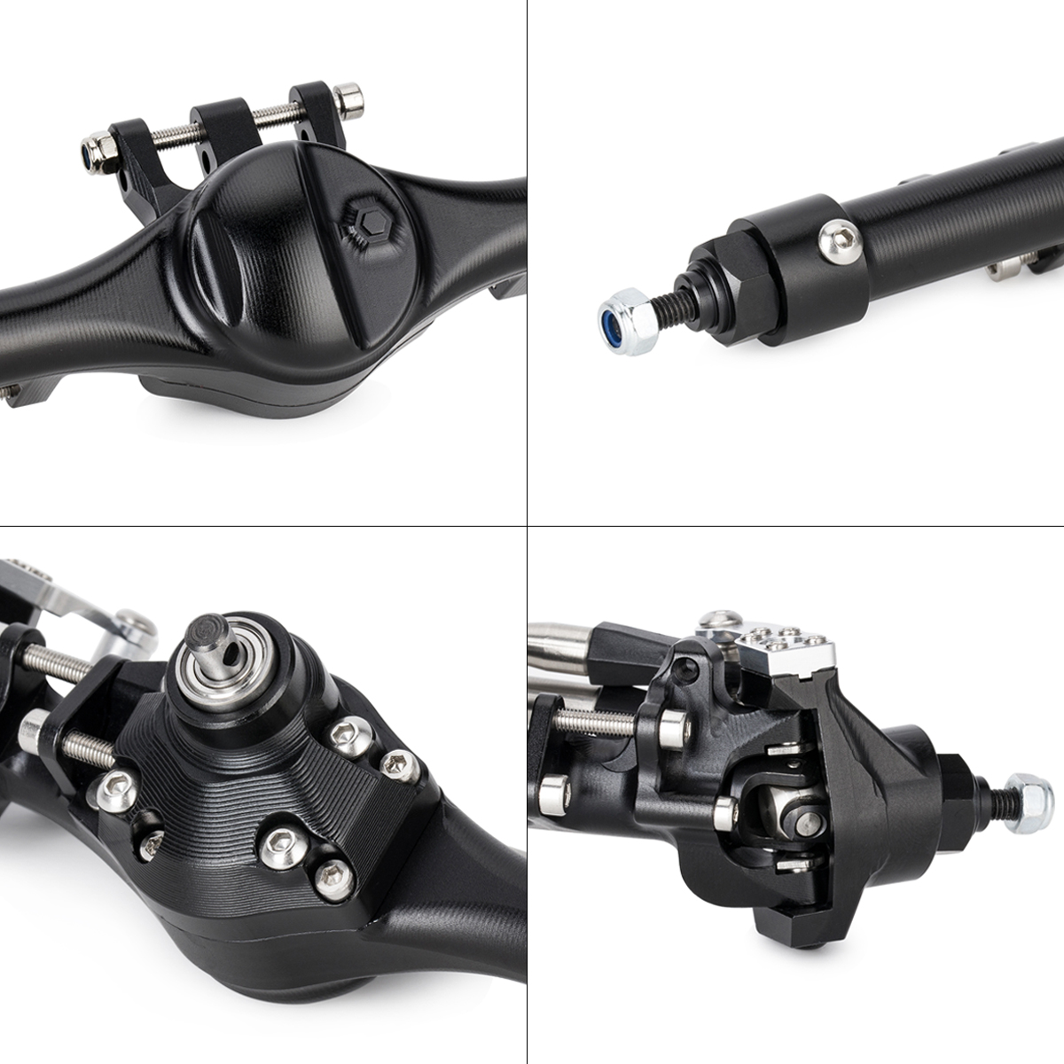 CNC Aluminum Front Rear F10T S - Rc Crawler Axle Parts ulasan dan harga
