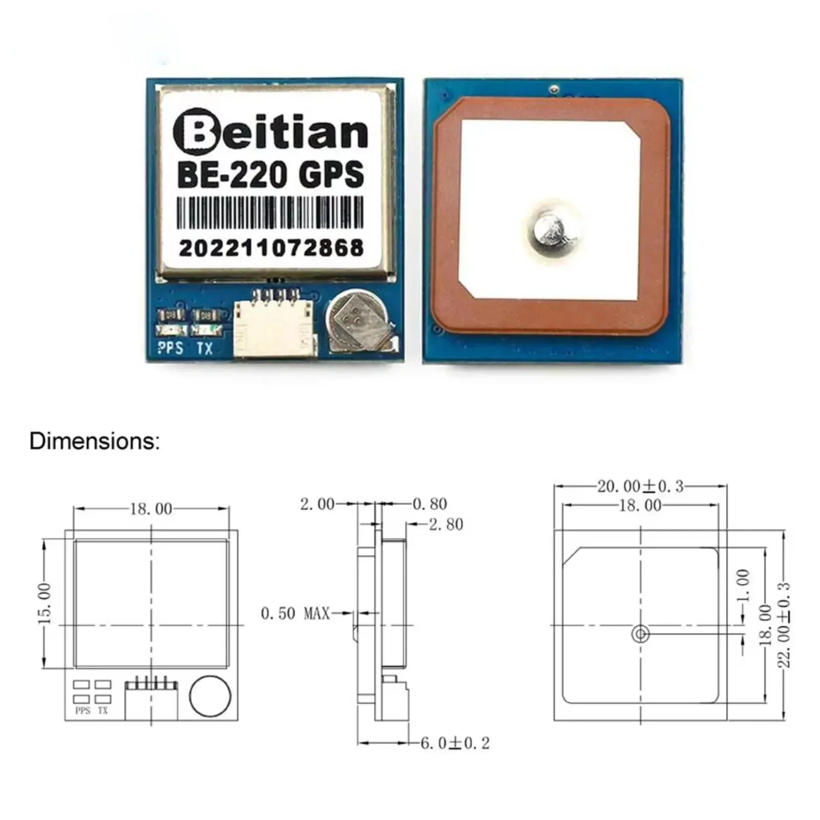BE-220 M10050 Ultra-Low Power  - Gps Module Drone ulasan dan harga
