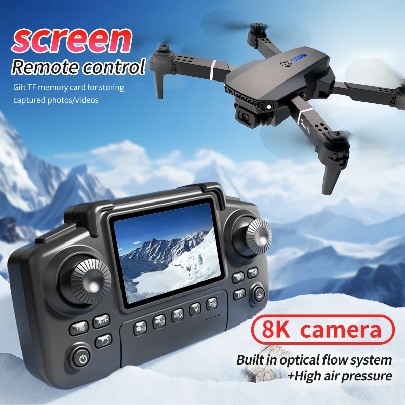 Professional E88 PRO Drone wit - Drone Rc Pro ulasan dan harga