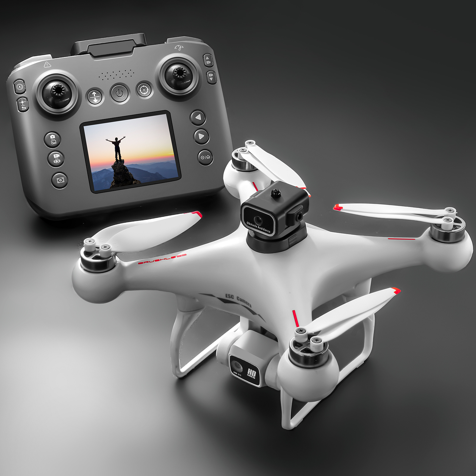 ZNLYRION S116 RC Drone Brushle - Drone Rc With Screen ulasan dan harga