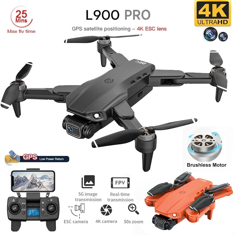 L900 Pro GPS Drone 4K Professi - Drone Rc Pro ulasan dan harga