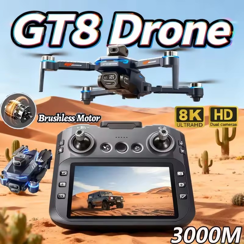2026 NEW GT8 Drone 8K HD Camer - Drone Gt8 Rc ulasan dan harga