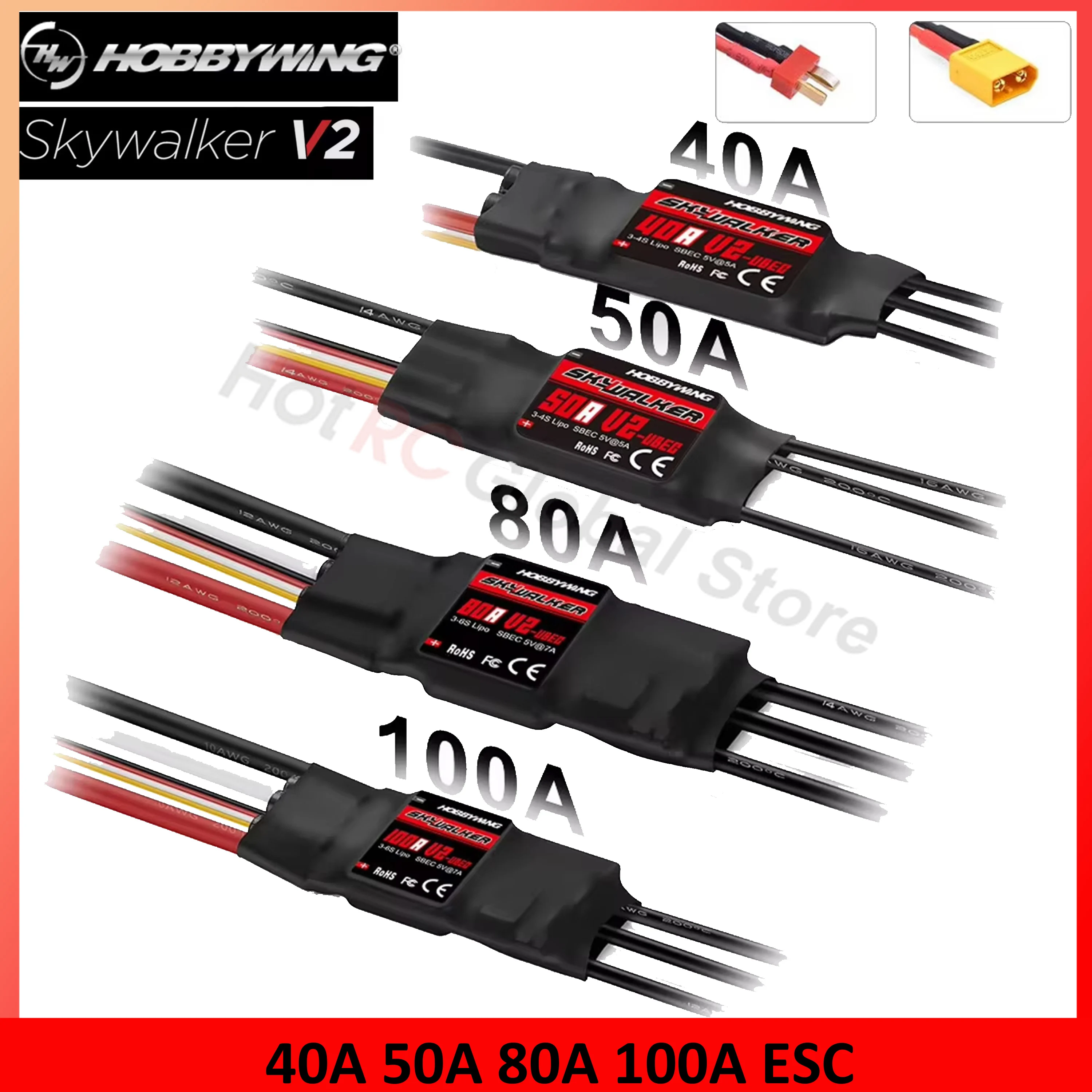 HOBBYWING Skywalker V2 Series  - Drone Rc Quadcopter Controller ulasan dan harga