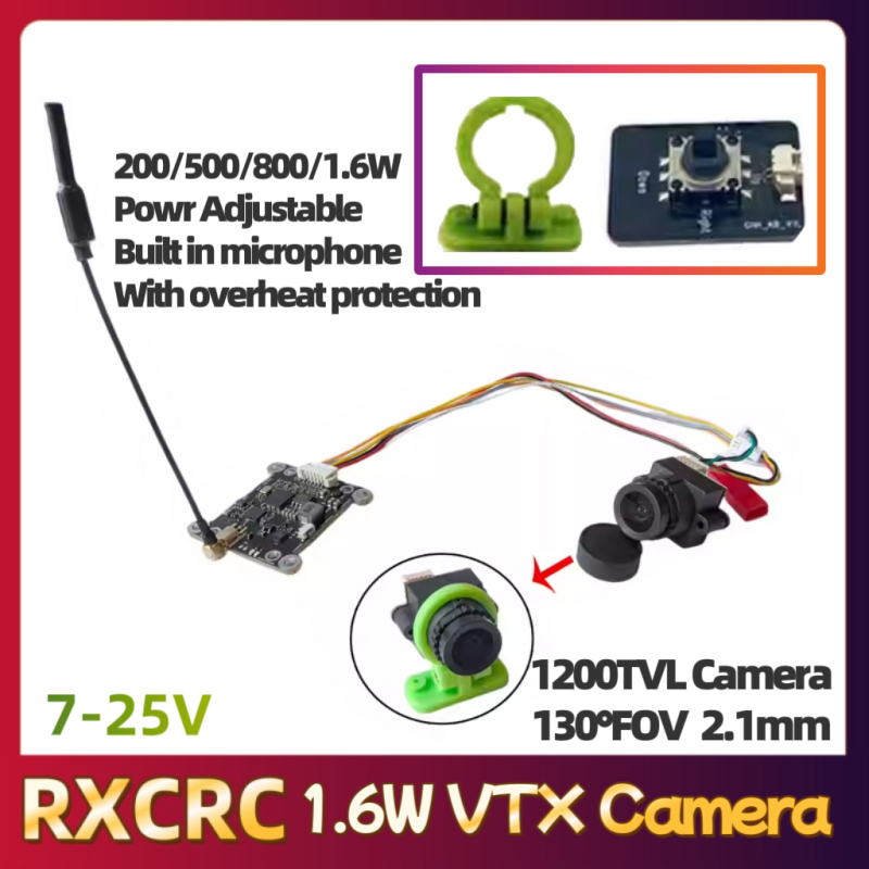 RXCRC 5.8G Module 48CH 1.6W VT - Rc Airplane Drone ulasan dan harga