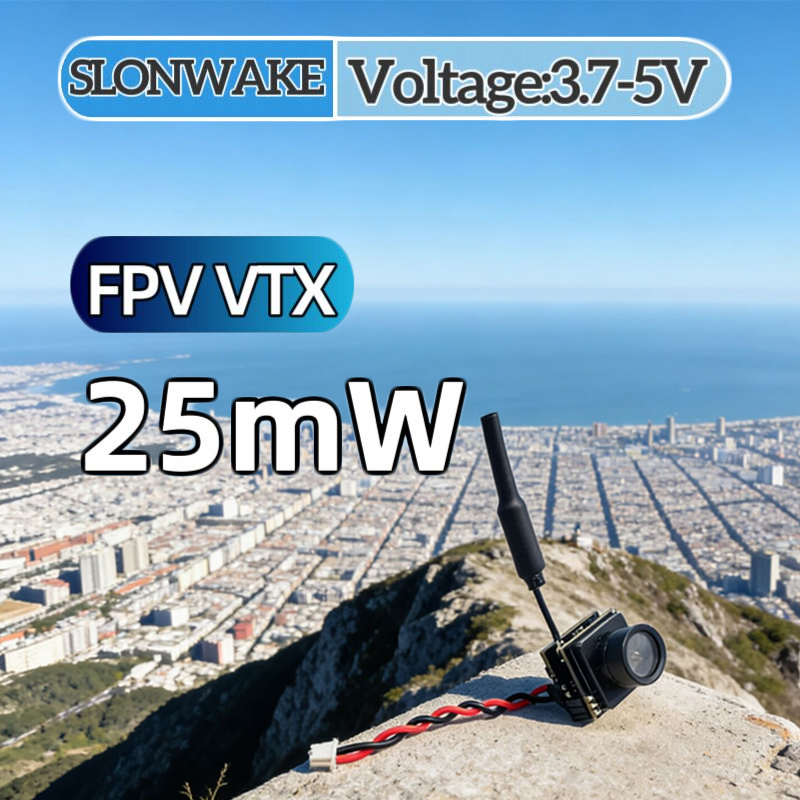 SLONWAKE FPV 25mW power simula - Rc Airplane Drone ulasan dan harga