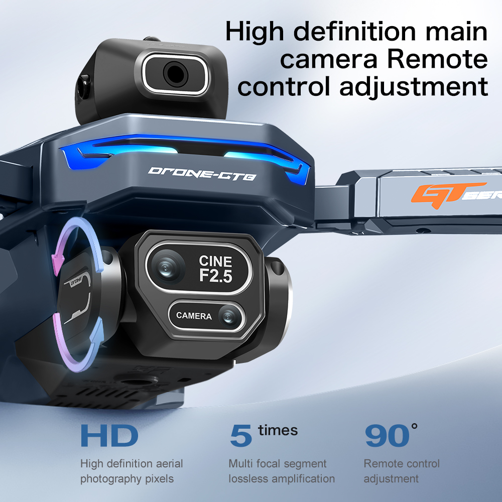 NEW GT8 HD RC Drone 4K Profess - Drone Gt8 Rc ulasan dan harga