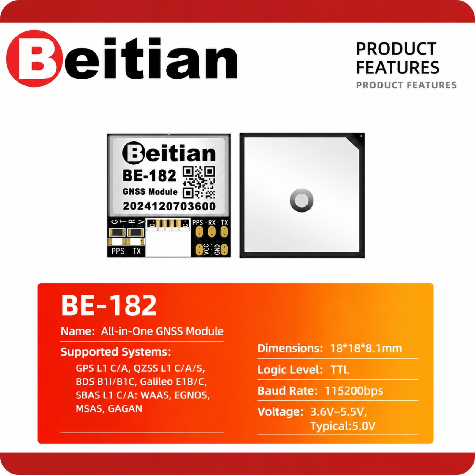 Beitian M10 Triple Mode GNSS C - Gps Module Drone ulasan dan harga