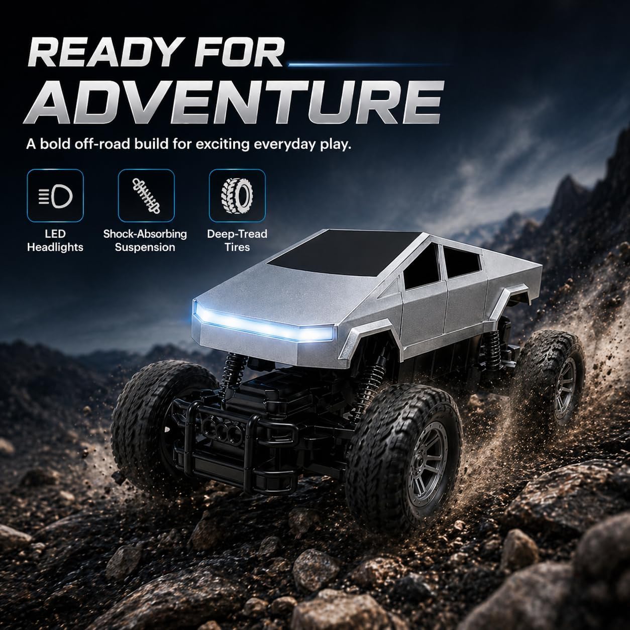 1:18 RC Car Remote Control Tru - Drone Lidi Rc ulasan dan harga