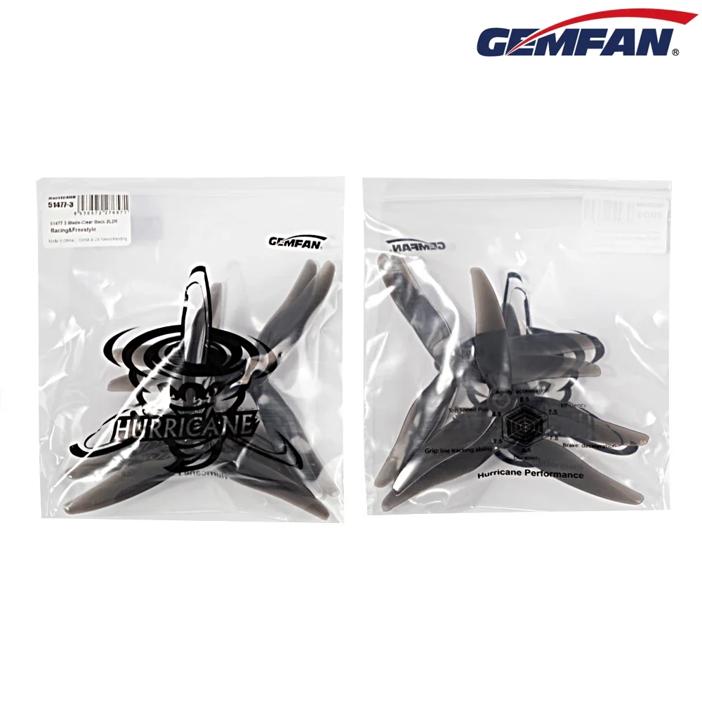 10Pairs (10CW + 10CCW) Gemfan  - Drone Rcs ulasan dan harga