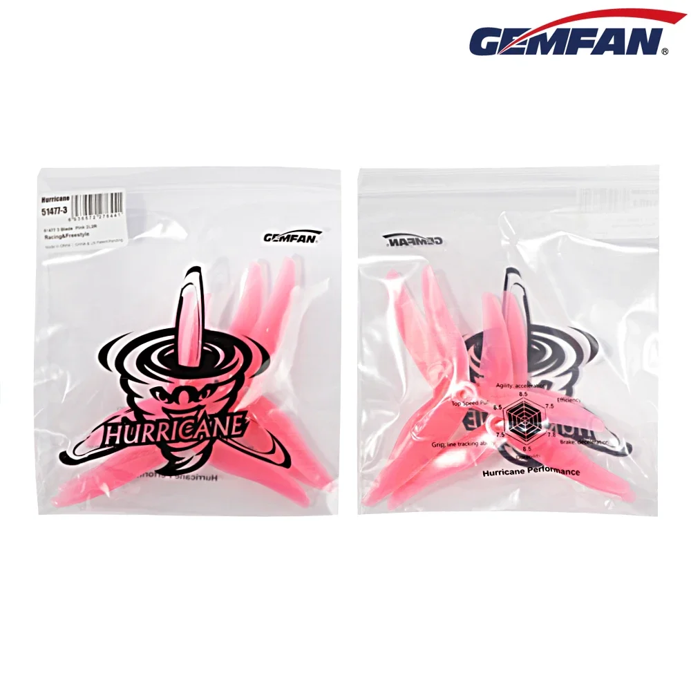 10Pairs (10CW + 10CCW) Gemfan  - Drone Rcs ulasan dan harga