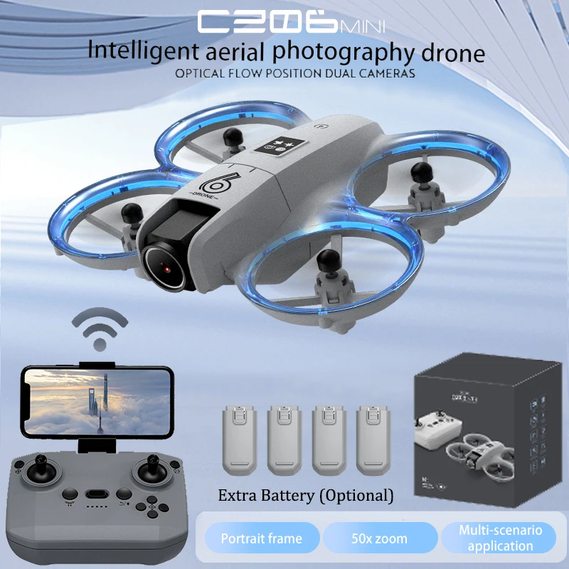 CZ06 Mini RC Quadcopter Drone  - Drone Rc With Screen ulasan dan harga