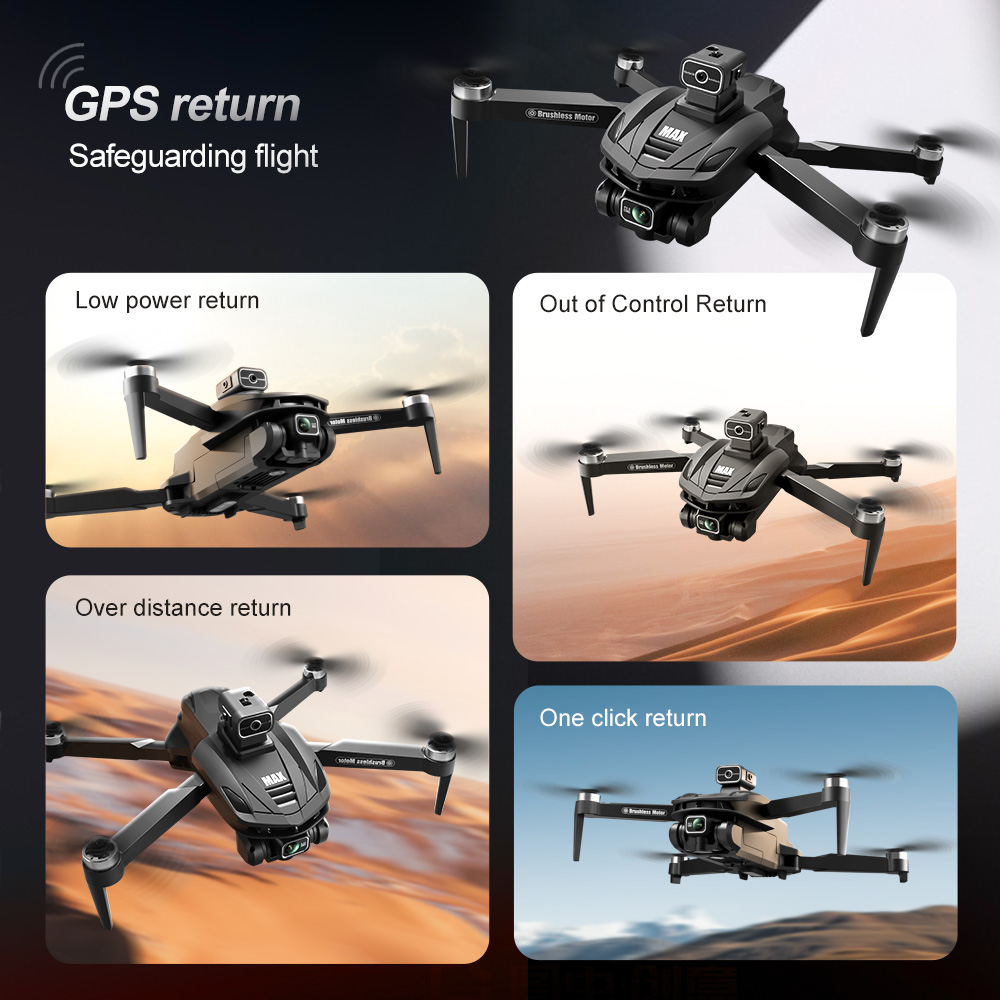 V168 PRO Max GPS Drone 8K Prof - Drone Rc Pro ulasan dan harga