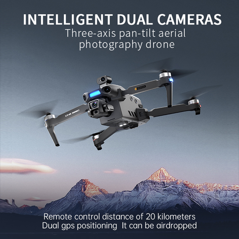 2026 New 8K Dual Camera Drone  - Gps Module Drone ulasan dan harga