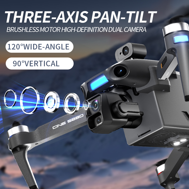 2026 New 8K Dual Camera Drone  - Gps Module Drone ulasan dan harga