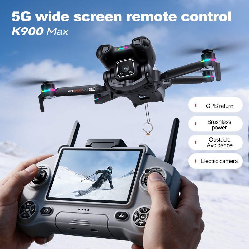 New K900 MAX GPS Drone with 4K - Gps Module Drone ulasan dan harga