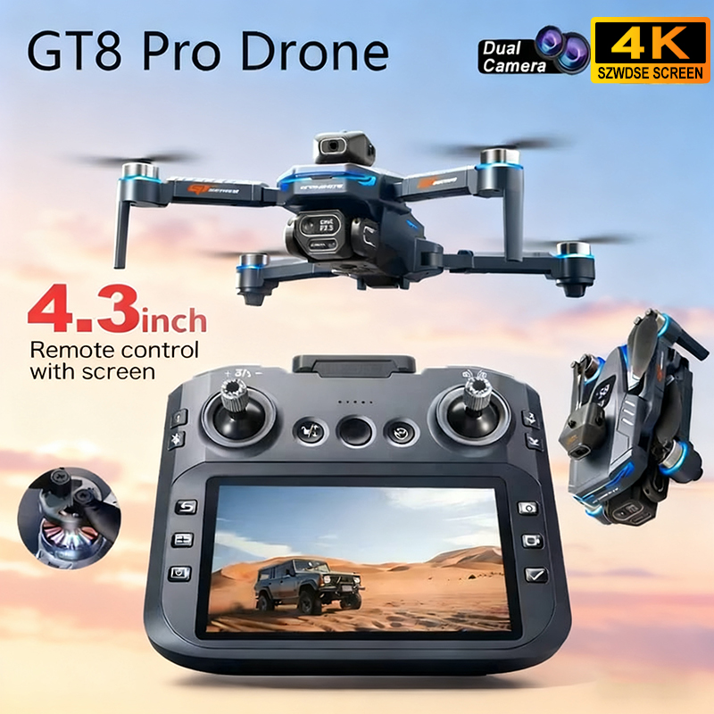 New Drone 4K HD GT8 Camera Obs - Drone Gt8 Rc ulasan dan harga