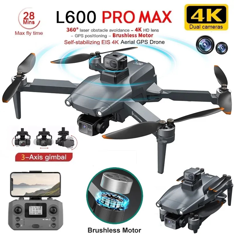 L600 PRO MAX GPS Drone Profess - Drone Rc Pro ulasan dan harga