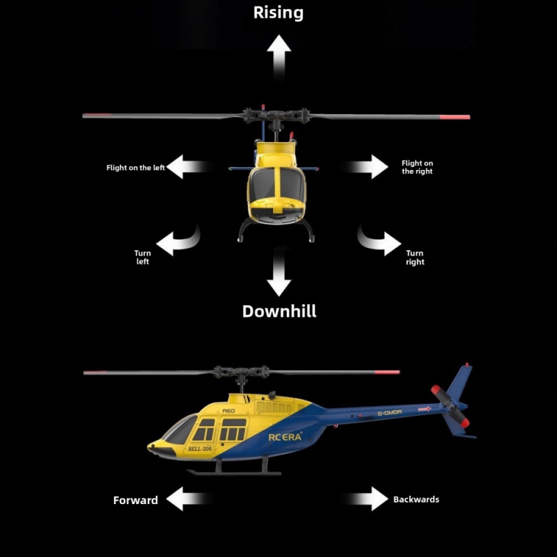 RC ERA A60 RC Helicopter with  - Drone Shahed Rc ulasan dan harga