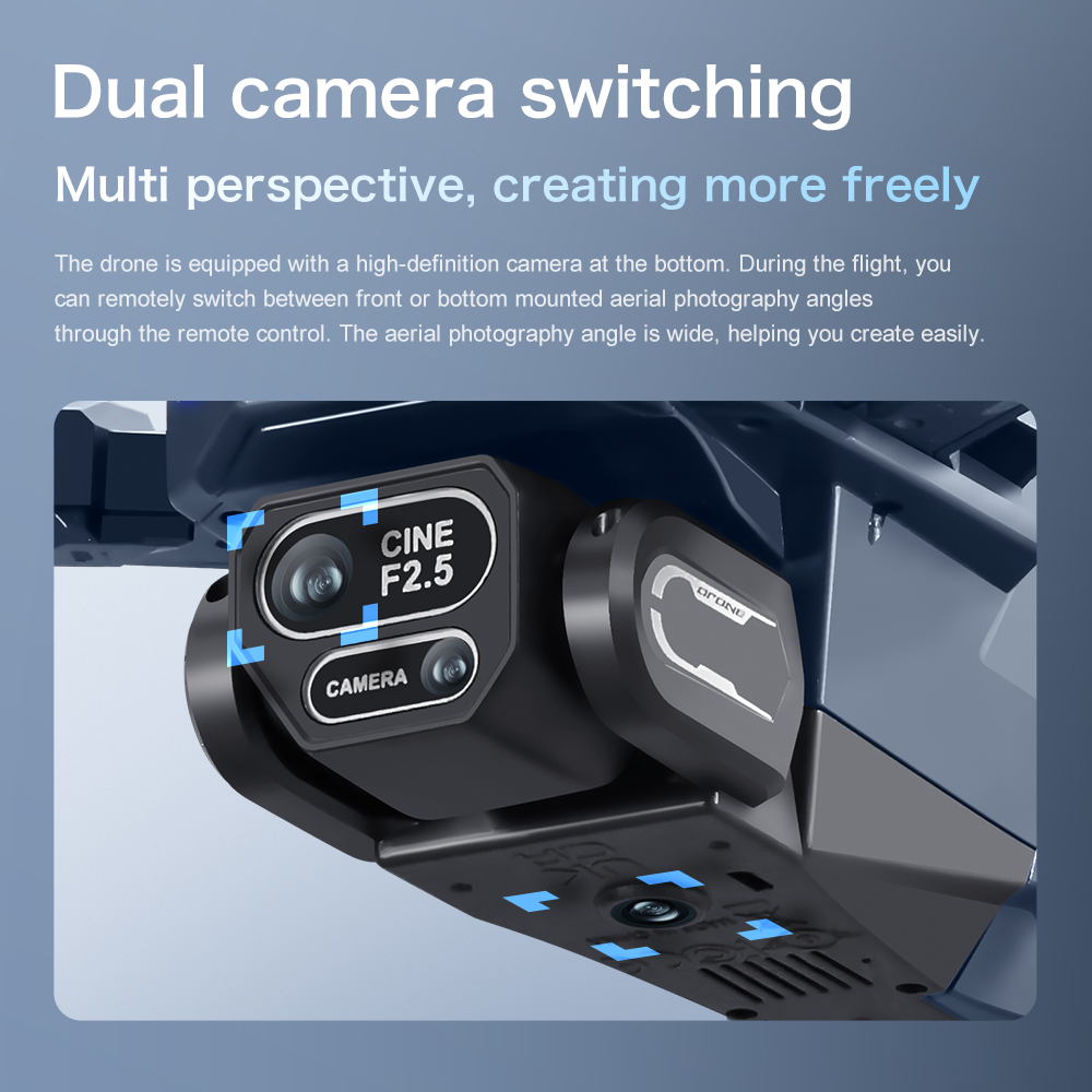 Original GT8 drone 8K HD dual  - Drone Gt8 Rc ulasan dan harga