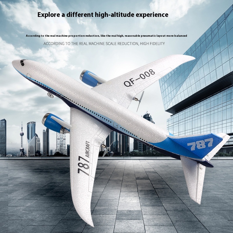 Qf008 RC Plane 787 Three Chann - Rc Wing Glider ulasan dan harga