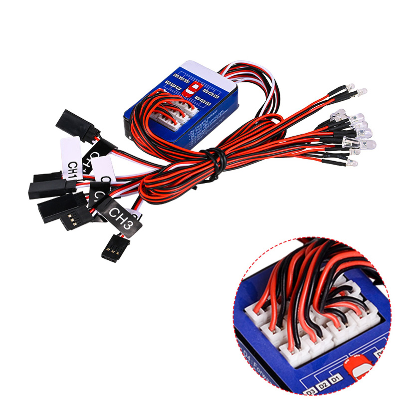 Rc 12 LED Lighting System Kit  - Drone Lidi Rc ulasan dan harga