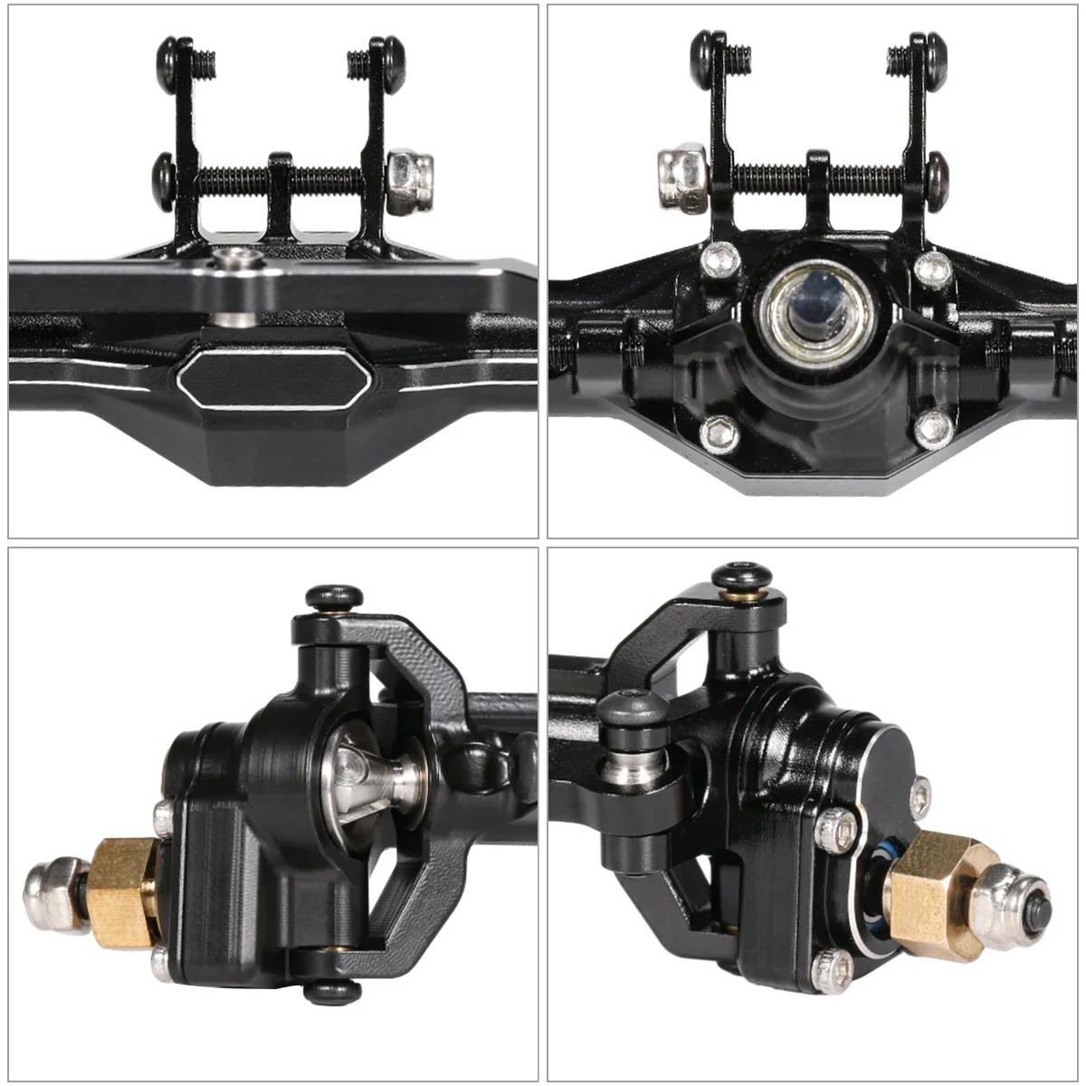 TRX4M Aluminum Front Rear Port - Rc Crawler Axle Parts ulasan dan harga