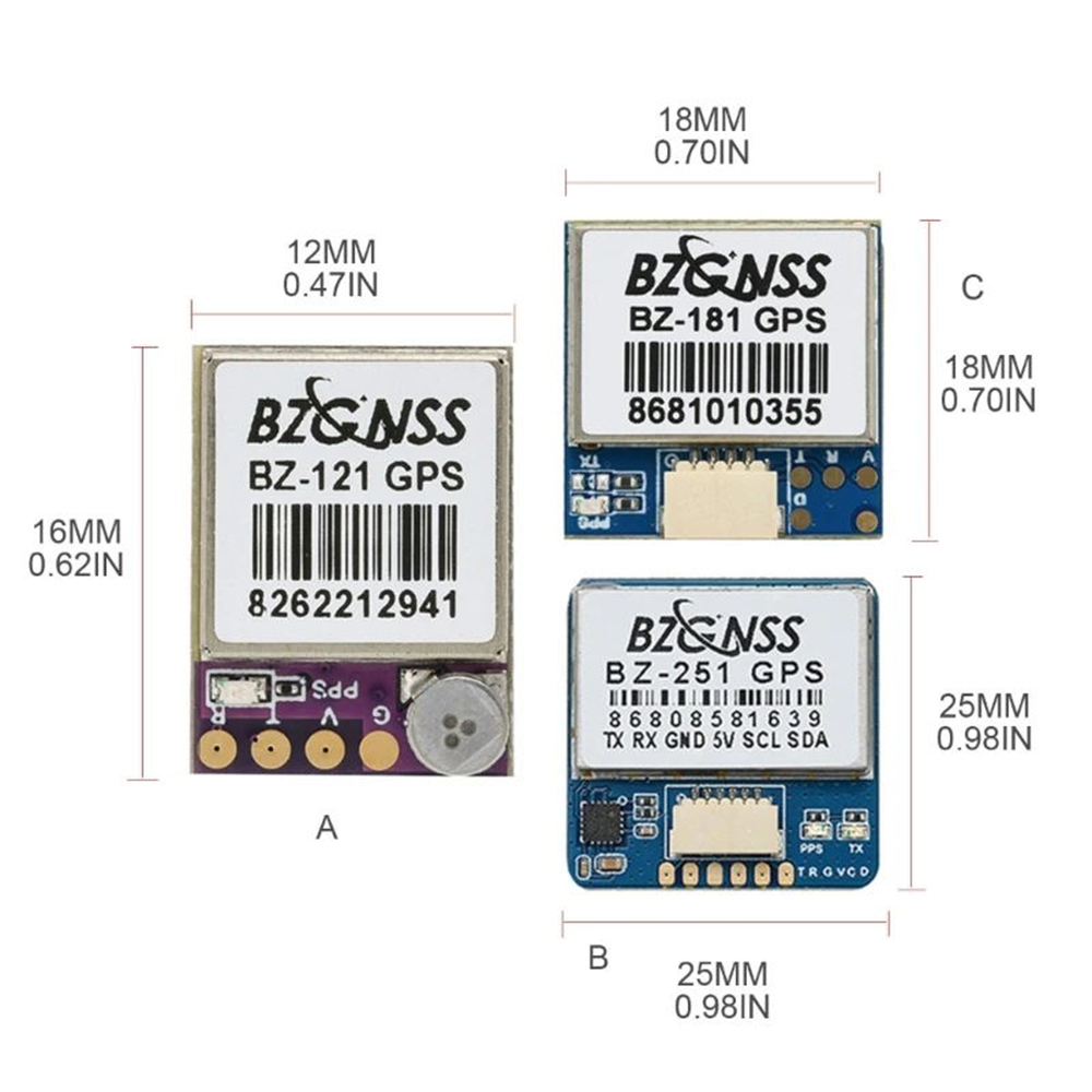 BZ-181 GPS Module Dual Protoco - Gps Module Drone ulasan dan harga