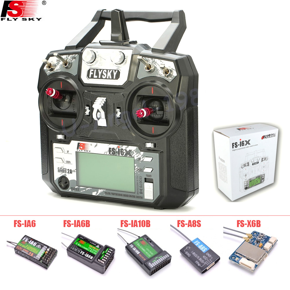 FLYSKY FS-i6X FS i6X 10CH 2.4G - Rc Airplane Drone ulasan dan harga