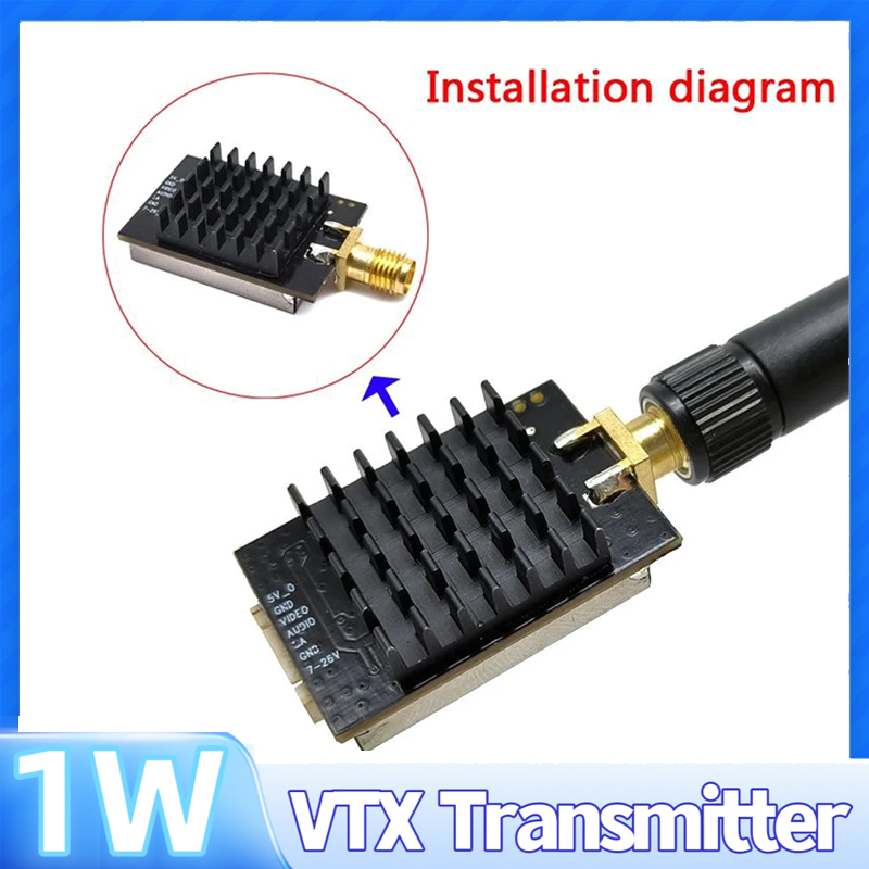 SLONWAKE 5.8G 48CH 1000mW Powe - Rc Transmitter ulasan dan harga