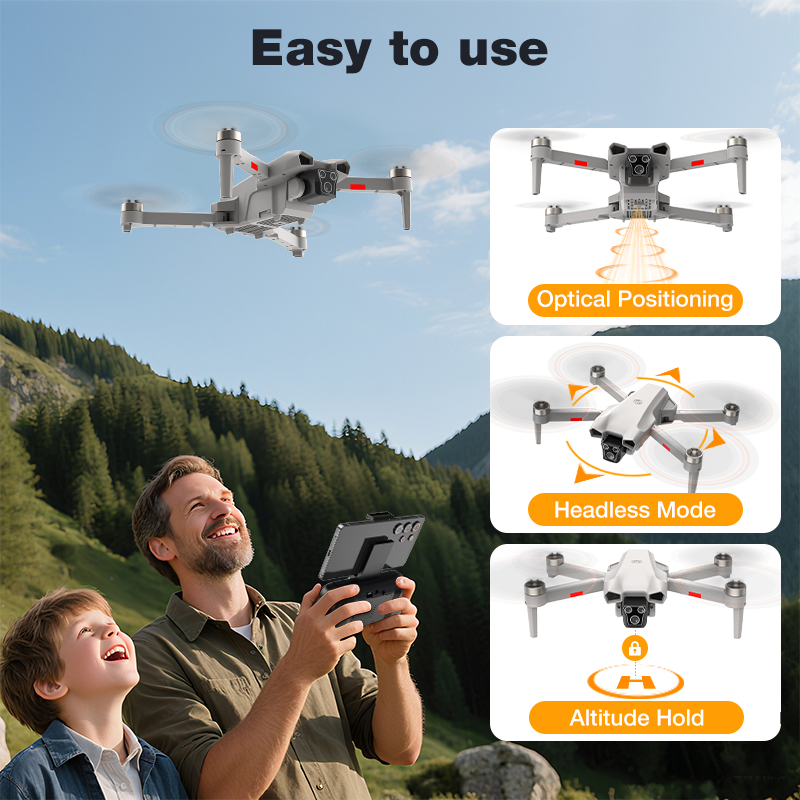 NEW Hot L017 Pro Drone Brushle - Gps Module Drone ulasan dan harga
