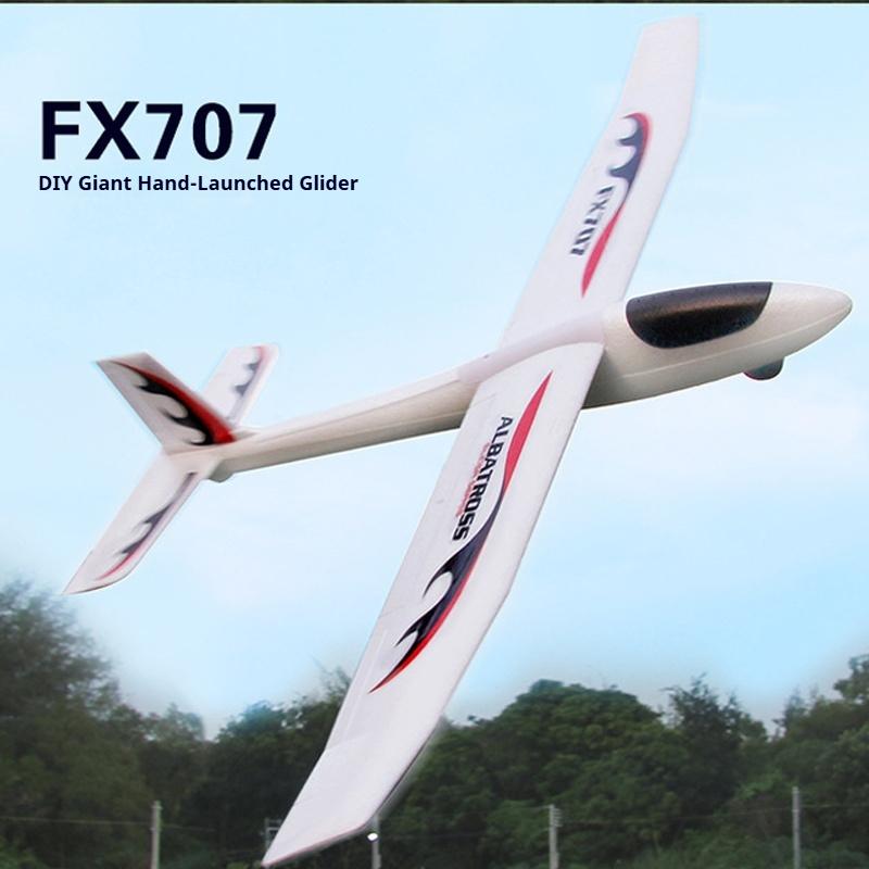 Fixed Wing Glider FX707 Upgrad - Rc Wing Glider ulasan dan harga