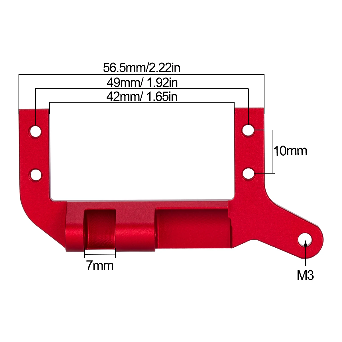 CNC Aluminium Axle Servo Mount - Rc Crawler Axle Parts ulasan dan harga