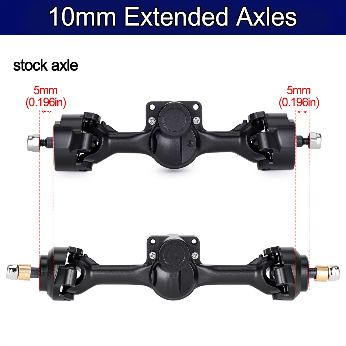 Aluminum Alloy Complete Front  - Rc Crawler Axle Parts ulasan dan harga