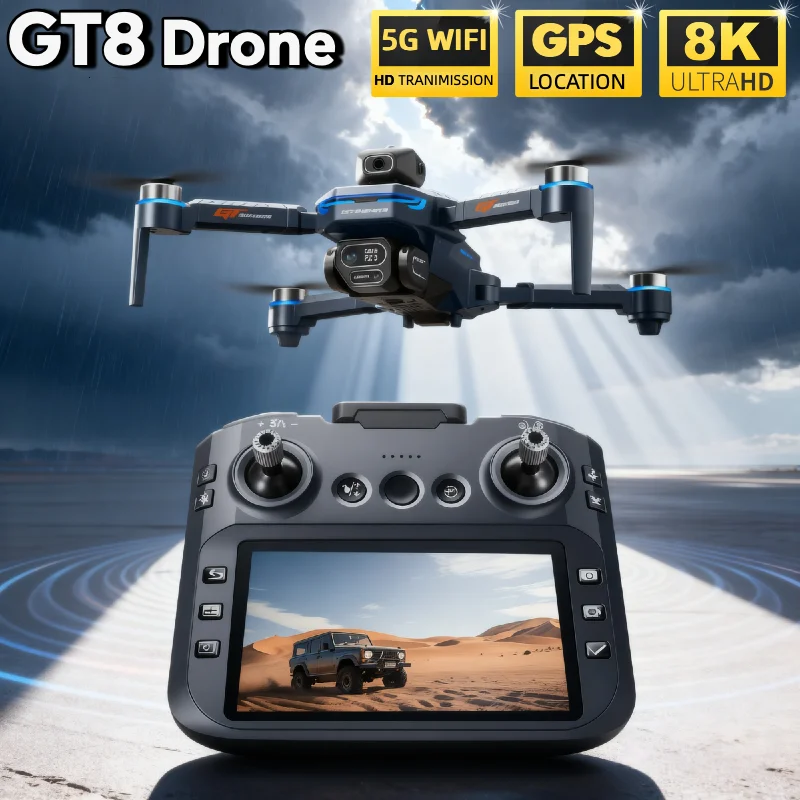 LSRC GT8 Foldable RC Drone Dua - Drone Gt8 Rc ulasan dan harga